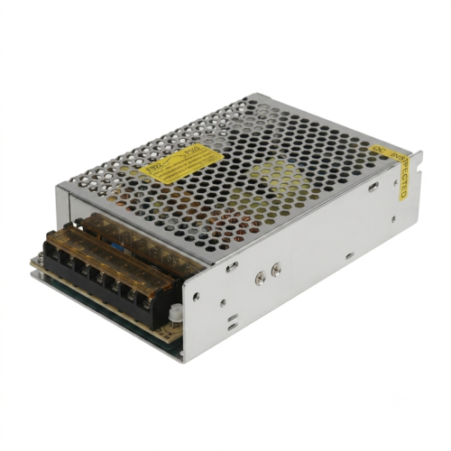 Fuente 12v 10A metálica rejilla