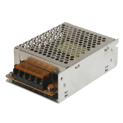 Fuente 12V 5A metálica rejilla