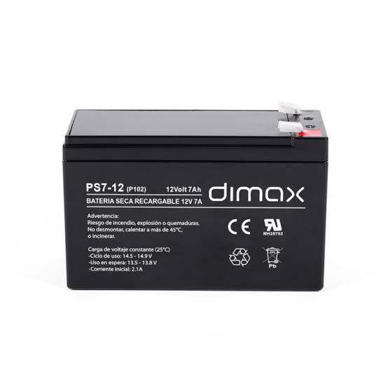 Batería Dimax 12V 7AH